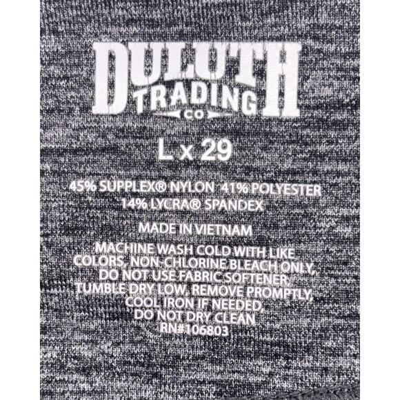 Duluth Trading Women's Size NoGA Classic Bootcut Pants L x 29 Heatherd Gray EUC - Picture 11 of 11